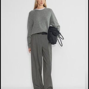 Aritzia Babaton pleated Straight-Leg Pants